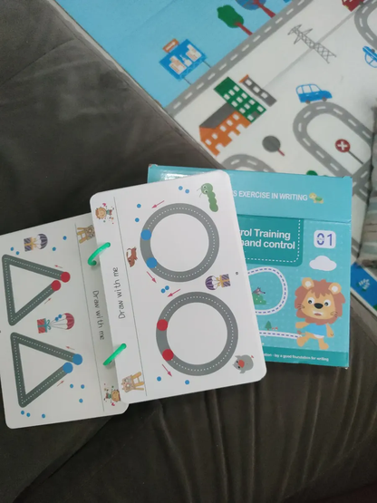 CUADERNO MONTESSORI TRAZOS MAGICOS