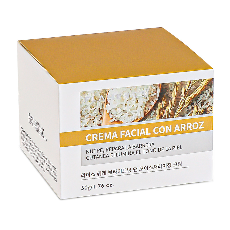 Crema Facial Hidratante con Arroz